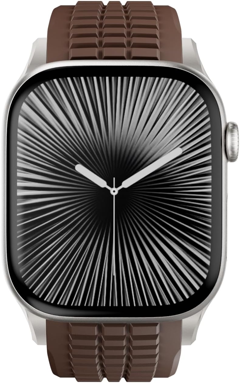 PowerGrip Horlogeband - moderne Robuuste Horlogeband – Perfecte Pasvorm voor iWatch 44–49mm