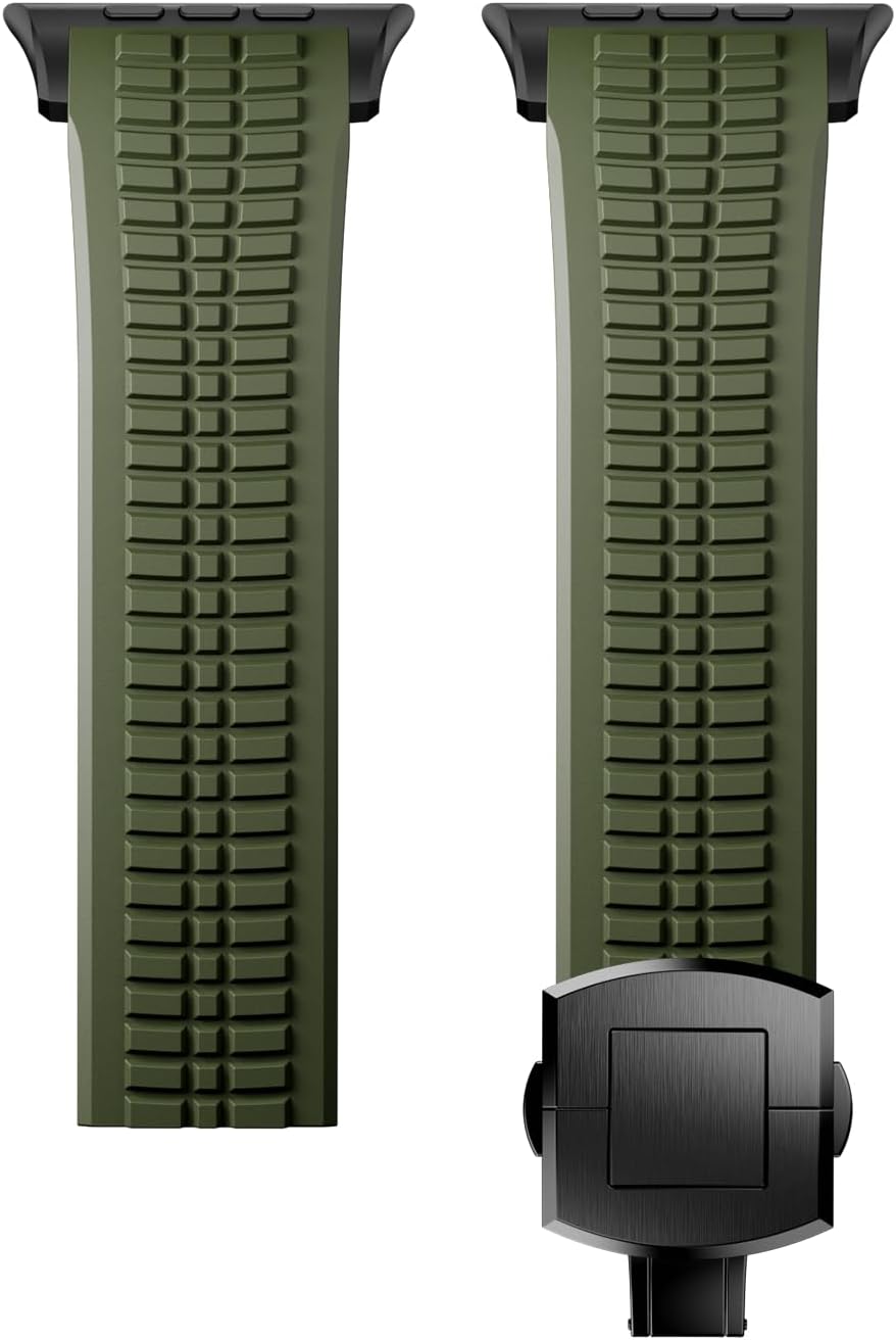 PowerGrip Horlogeband - moderne Robuuste Horlogeband – Perfecte Pasvorm voor iWatch 44–49mm