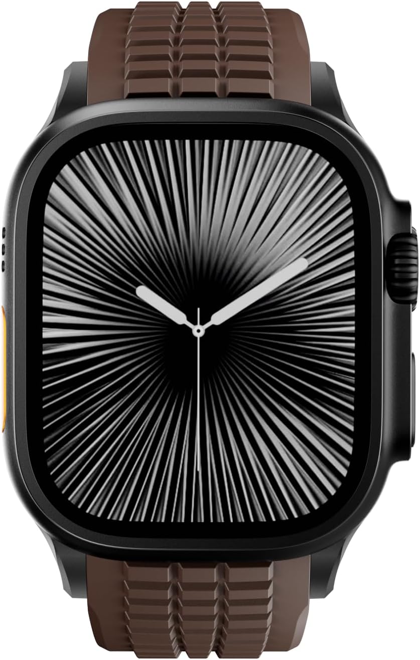 PowerGrip Horlogeband - moderne Robuuste Horlogeband – Perfecte Pasvorm voor iWatch 44–49mm