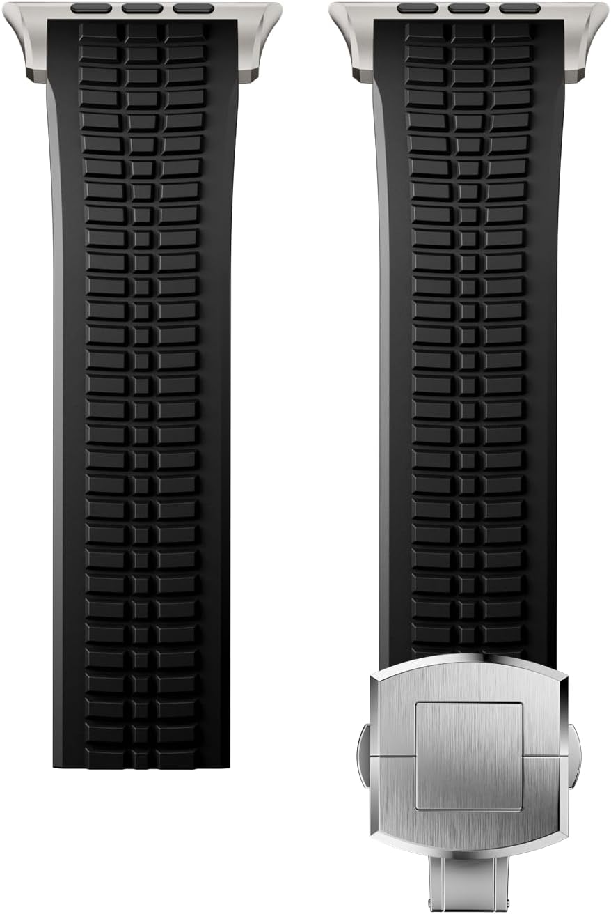 PowerGrip Horlogeband - moderne Robuuste Horlogeband – Perfecte Pasvorm voor iWatch 44–49mm