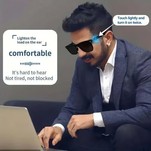 SmartVibe Glasses - Geen gedoe meer met losse oordopjes of koptelefoons