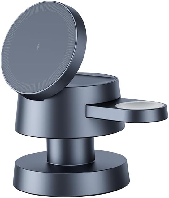 Nooit meer losse kabels: 4-in-1 MagSafe Snellader met Nachtlampje voor iPhone, Apple Watch & AirPods