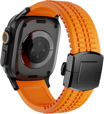 PowerGrip Horlogeband - moderne Robuuste Horlogeband – Perfecte Pasvorm voor iWatch 44–49mm