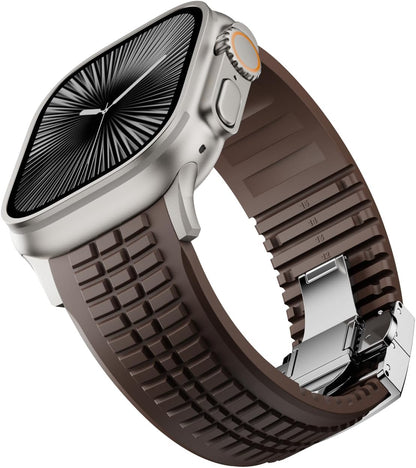 PowerGrip Horlogeband - moderne Robuuste Horlogeband – Perfecte Pasvorm voor iWatch 44–49mm