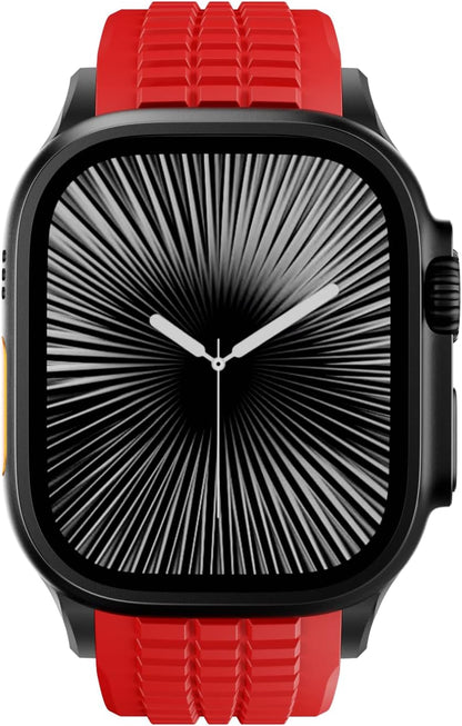 PowerGrip Horlogeband - moderne Robuuste Horlogeband – Perfecte Pasvorm voor iWatch 44–49mm
