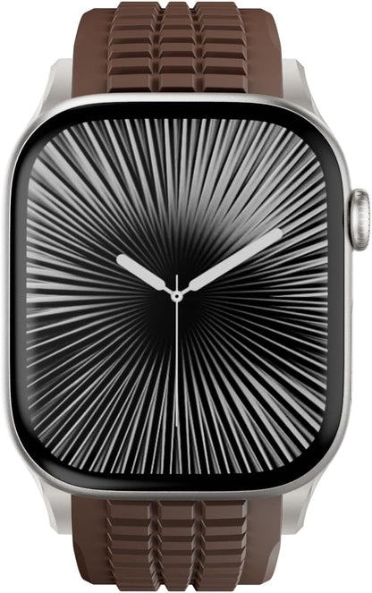 PowerGrip Horlogeband - moderne Robuuste Horlogeband – Perfecte Pasvorm voor iWatch 44–49mm