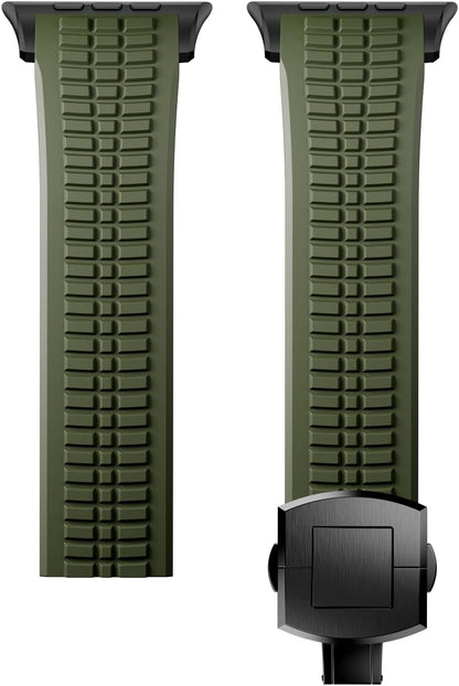 PowerGrip Horlogeband - moderne Robuuste Horlogeband – Perfecte Pasvorm voor iWatch 44–49mm