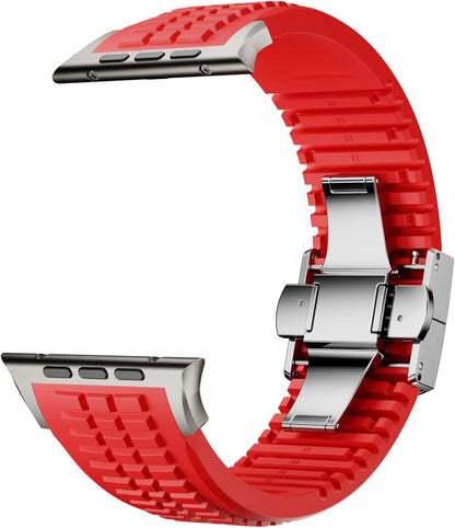 PowerGrip Horlogeband - moderne Robuuste Horlogeband – Perfecte Pasvorm voor iWatch 44–49mm