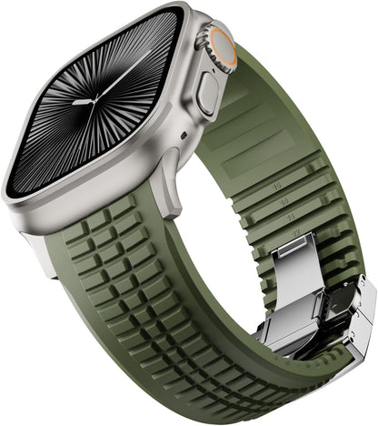 PowerGrip Horlogeband - moderne Robuuste Horlogeband – Perfecte Pasvorm voor iWatch 44–49mm