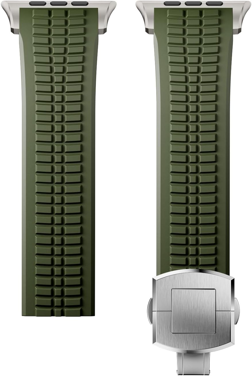 PowerGrip Horlogeband - moderne Robuuste Horlogeband – Perfecte Pasvorm voor iWatch 44–49mm