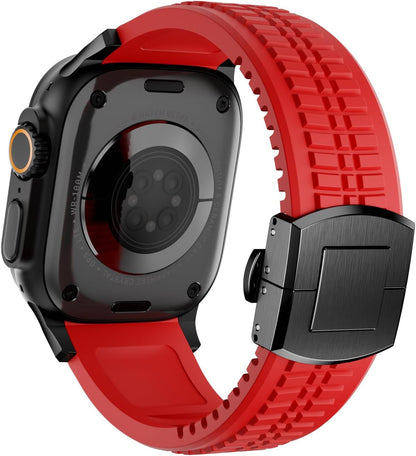 PowerGrip Horlogeband - moderne Robuuste Horlogeband – Perfecte Pasvorm voor iWatch 44–49mm