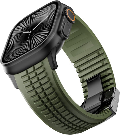 PowerGrip Horlogeband - moderne Robuuste Horlogeband – Perfecte Pasvorm voor iWatch 44–49mm