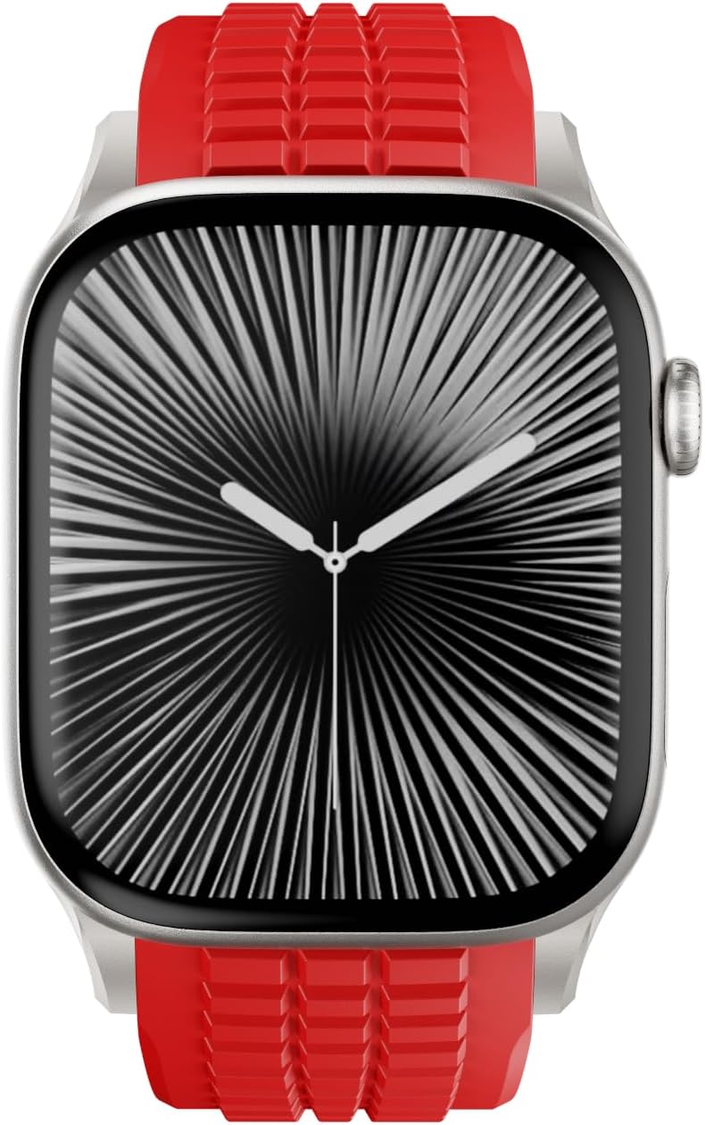 PowerGrip Horlogeband - moderne Robuuste Horlogeband – Perfecte Pasvorm voor iWatch 44–49mm