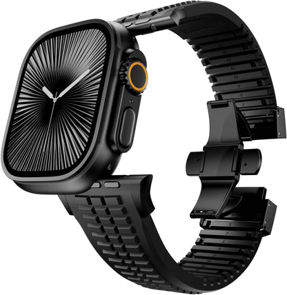 PowerGrip Horlogeband - moderne Robuuste Horlogeband – Perfecte Pasvorm voor iWatch 44–49mm