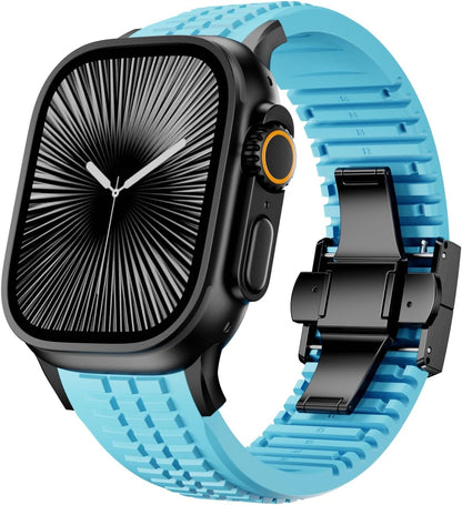 PowerGrip Horlogeband - moderne Robuuste Horlogeband – Perfecte Pasvorm voor iWatch 44–49mm