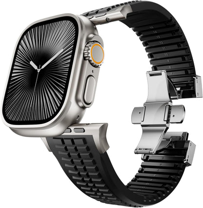 PowerGrip Horlogeband - moderne Robuuste Horlogeband – Perfecte Pasvorm voor iWatch 44–49mm