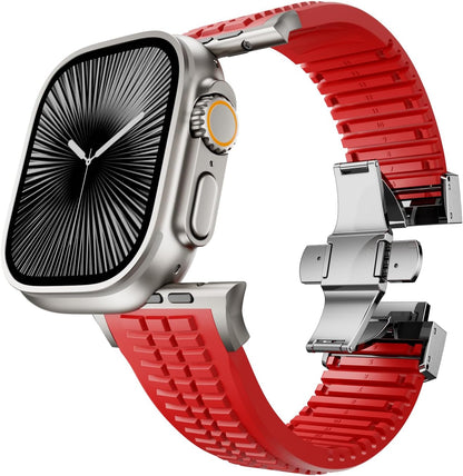 PowerGrip Horlogeband - moderne Robuuste Horlogeband – Perfecte Pasvorm voor iWatch 44–49mm