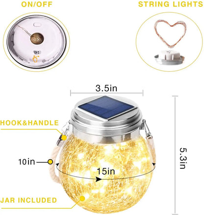 Altijd Romantisch Licht – Solar Tafellamp & Hanglantaarn in 1