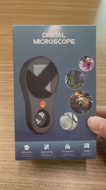 PixelZoom Compacte Video Microscoop - superlicht en compact, ideaal voor onderweg