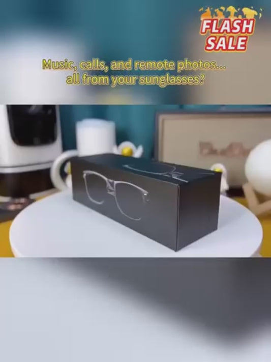 SmartVibe Glasses - Geen gedoe meer met losse oordopjes of koptelefoons